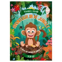 Lantaarn Publishers Wondere wereld pop-up boek - avontuur in de jungle - thumbnail