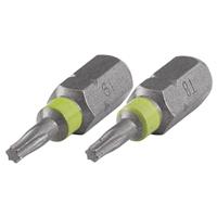 Wolfcraft Bit-set | TORX® | T8/9 | 2-delig | 1 set - 2495000 - thumbnail