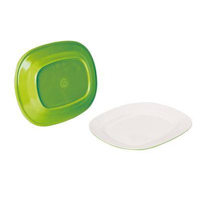 Bo-Camp - Schaal - 100% Melamine - 31x25x3 cm - Two-tone lime Bo-Camp - Schaal - 100% Melamine - 31x25x3 cm - Two-tone lime