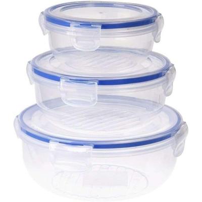 Set Lunchboxen Excellent Houseware 024000670 Plastic Rond 400 ml 800 ml 1,4 L 3 Stuks Set Lunchboxen Excellent Houseware 024000670 Plastic Rond 400 ml 800 ml 1,4 L 3 Stuks