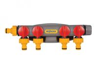 Hozelock 2150 4-weg waterverdeler reguleerventiel - thumbnail
