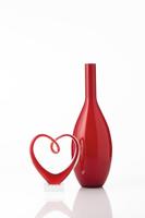 Leonardo Sculptuur hart rood 23 cm - thumbnail