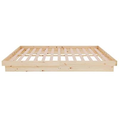 Bedframe massief hout 140x200 cm