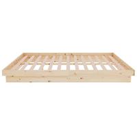 Bedframe massief hout 140x200 cm - thumbnail
