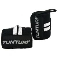 Tunturi Crossfit Wrist Wraps | Pols Wraps | Zwart/Wit | Per Paar - thumbnail