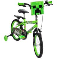 Huffy Minecraft-fiets 16" Groen 21404W - thumbnail