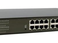 LevelOne gep-2821 28-port gigabit poe switch, 24x poe outputs, 2x gigabit rj45, 2x gigabit sfp, 1u - thumbnail
