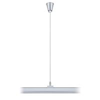 Paulmann 12V-kabelsysteemcomponenten Plafondbevestiging Zilver 95583 ProRail3 Steel Wire Suspension - thumbnail