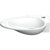 Clou First fonteinkom 38.8x24.6cm kraangat rechts Keramiek Wit CL/03.03100 - thumbnail