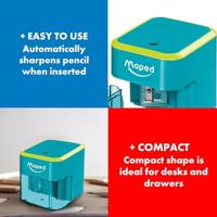 Maped elektrische potloodslijper op batterijen, in ophangdoos - thumbnail