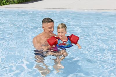 Bestway Disney Spiderman Vest met Armfloaters 56 cm +3-6 Jaar Zwembad en Strand 98795