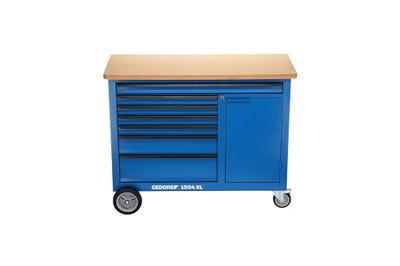 Gedore 1988468 1504 XL - werkbank op wielen 1,25 m breed (l x b x h) 1200 x 1250 x 985 mm