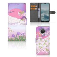 Nokia G10 | G20 | Telefoonhoesje | Met pasjeshouder | Bird Flying - thumbnail