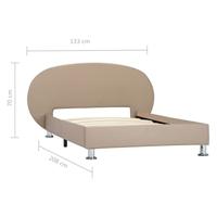 Bedframe kunstleer cappuccino 100x200 cm - thumbnail