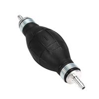 Universele auto boot motor motorfiets benzinepomp sferische rubber handmatige brandstofpomp grootte: 8mm (zwart) - thumbnail