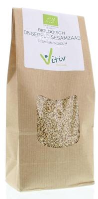 Vitiv Sesamzaad ongepeld bio 500 Gram