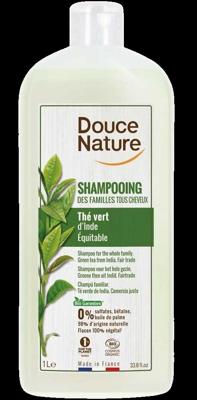 Shampoo glanzend haar met groene thee familie bio 1 Liter