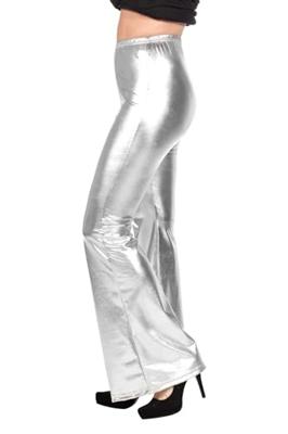 Flared legging zilver