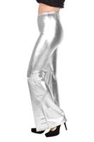 Flared legging zilver - thumbnail