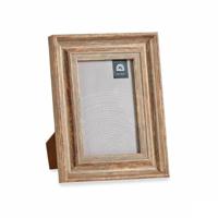 Fotolijsten Kristal Hout Bruin Brons Plastic (16,5 x 2 x 21 cm) (6 Stuks) - thumbnail