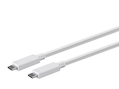 Monoprice Select Series USB-C kabel 3.1 2M US Kleur: wit