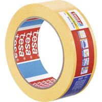 Tesa Precisie afplaktape | glad | lichtbeige | lengte 50 m | breedte 38 mm | wiel | 4 stuks - 04344-00001-00 04344-00001-00 - thumbnail