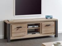 Tv-meubel TRAMO 2 deuren oude eik - thumbnail