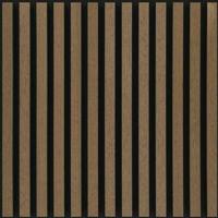 Silentlines lattenwand tegel geolied eiken - 2 tegels van 553x553x22mm - thumbnail