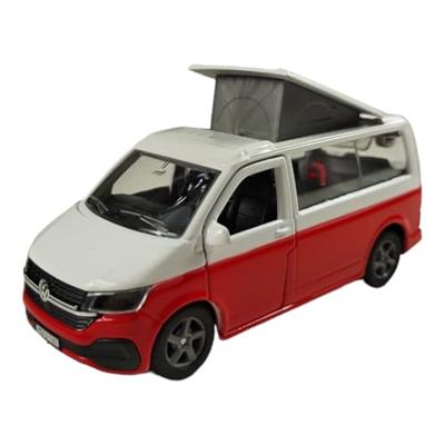 Kids Globe Traffic pull back Volkswagen Transporter Camper - thumbnail