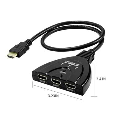 SpeaKa Professional SP-HDSW-200 HDMI-switch 3 poorten Ultra HD-geschikt 7680 x 4320 Pixel SpeaKa Professional SP-HDSW-200 HDMI-switch 3 poorten Ultra HD-geschikt 7680 x 4320 Pixel