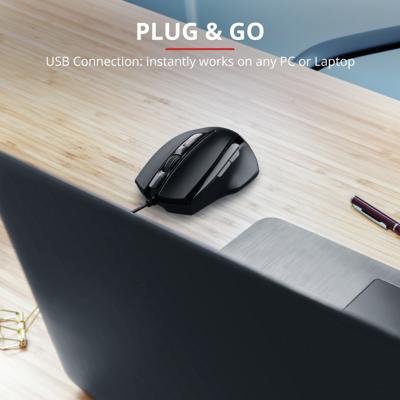 Trust Voca Comfort muis, zwart