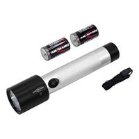 Ansmann 1600-0155 zaklantaarn Zaklamp Aluminium, Zwart LED - thumbnail