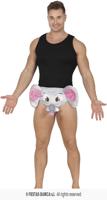 Funny Foute Olifant Onderbroek - thumbnail