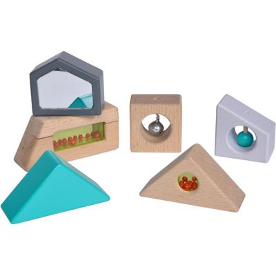Eichhorn baby pure houten bouwblokken met geluid