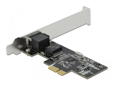 DeLOCK PCI Express x1 Kaart naar 1x 2,5 GB LAN netwerkadapter