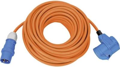Brennenstuhl cee verlengsnoer ip44 voor camping/maritime 25m oranje h07rn-f 3g2,5 cee-stekker, haakse koppeling 2 - 1167650525 Brennenstuhl cee verlengsnoer ip44 voor camping/maritime 25m oranje h07rn-f 3g2,5 cee-stekker, haakse koppeling 2 - 1167650525