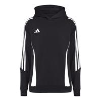 adidas Tiro 24 Sweat Hoodie Kids Zwart Wit - thumbnail