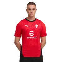 PUMA AC Milan Trainingsshirt 2025-2026 Rood Zwart Wit - thumbnail