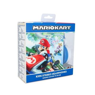 Mario Kart kinderhoofdtelefoon met kabel en volume geschikt voor kinderen