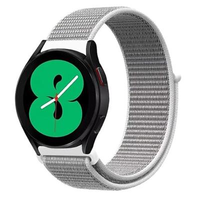 Garmin Approach S12 / S40 / S42 - Sport Loop nylon bandje - Grijs Garmin Approach S12 / S40 / S42 - Sport Loop nylon bandje - Grijs