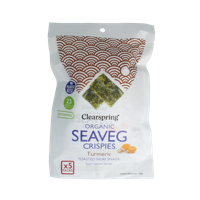 Clearspring Seaveg - Crispies turmeric multipack bio 20 Gram - thumbnail