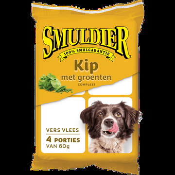 Smuldier Dierenvoeding Kip met Groenten Compleet 240g bij Jumbo