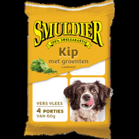Smuldier Dierenvoeding Kip met Groenten Compleet 240g bij Jumbo - thumbnail