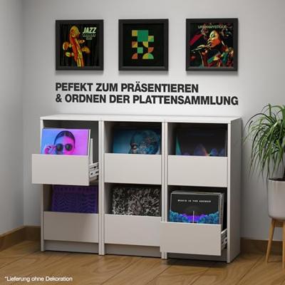 Glorious Vinyl Vault Black platenkast