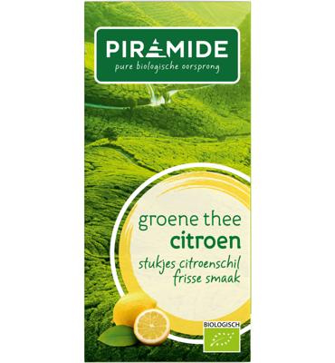 Piramide Groene Thee Citroen