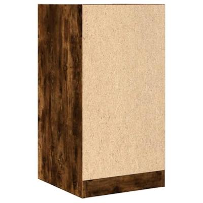 Apothekerskast 40x41x77,5 cm bewerkt hout gerookt eikenkleurig