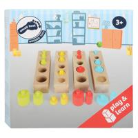 Small Foot houten puzzel grootte sorteren - thumbnail