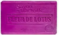 Le Chatelard 1802 Savon de Marseille zeep fleur de lotus (lotus bloem) 100g - thumbnail