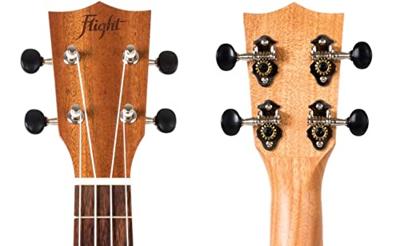 Flight Gemstone Series NUS380 Jade sopraan ukelele met gigbag - thumbnail