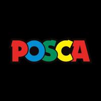 Uni Posca paintmarker PC-5BR, 1 - 4 mm, penseel punt, blister van 16 stuks - thumbnail